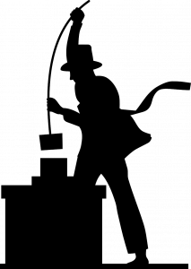 chimney sweeper, sweeper, man